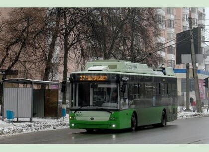 У Харкові один тролейбус не курсуватиме, а іншій змінить маршрут