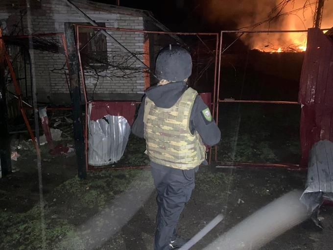 У поліції показали фото наслідків обстрілів військовими рф Харківської області