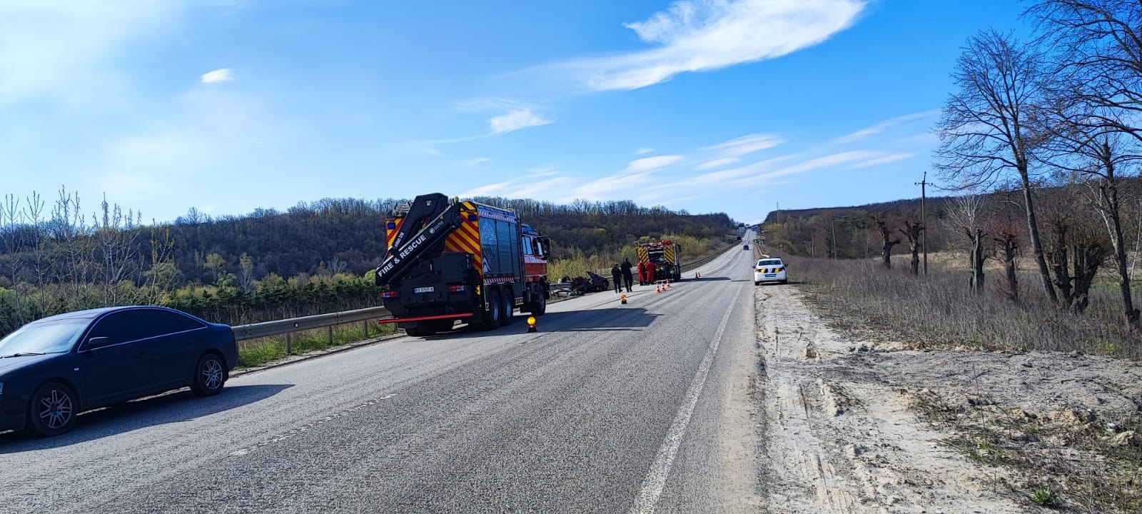 ДТП Харків: Загинула пасажирка ЗАЗ Sens на узбіччі автотраси