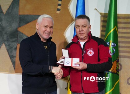 Ігоря Терехова нагороджено орденом Товариства Червоного Хреста (фото)