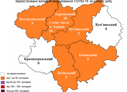 Скільки нових випадків COVID-19 виявили у Харкові на 28 квітня