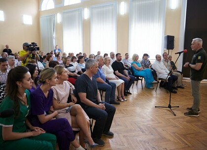 Ігор Терехов привітав медпрацівників Салтівського району із професійним святом
