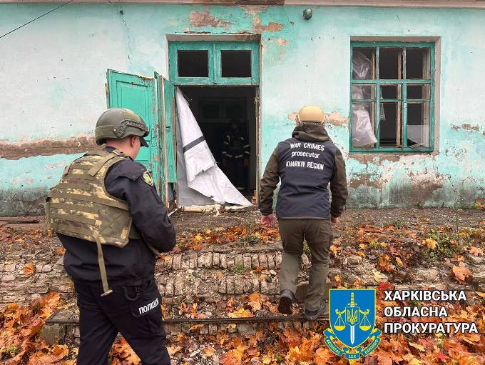 Наслідки обстрілу села Кіндрашівка Купʼянського району