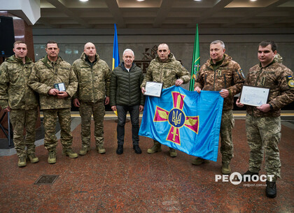 У Харкові нагородили військовослужбовців ЗСУ (фото)