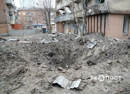 Як виглядає «тихий центр» Харкова після масованої ракетної атаки