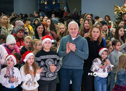 Ігор Терехов привітав дітей з прийдешнім Різдвом (фото)