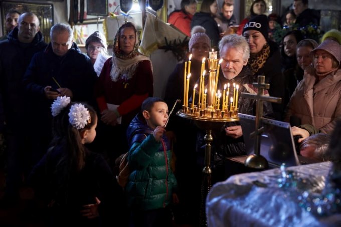 У Харкові пройшли богослужіння з нагоди Різдва Христового