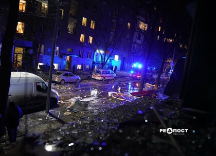 Понівечені будівлі та уламки скла: Харків після ворожої ракетної атаки (фото)