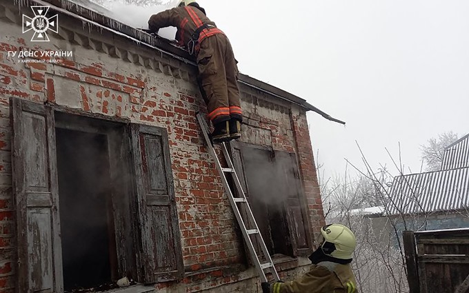 У селі Манченки Харківського району на місці ліквідації пожежі виявлено тіло загиблого чоловіка