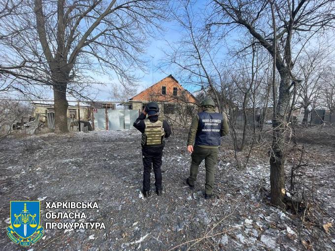 обстріл Дергачівської громади