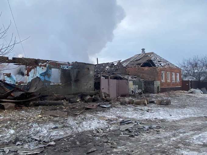 Вранці 21 січня військові рф двічі обстріляли місто Вовчанськ на Харківщині.