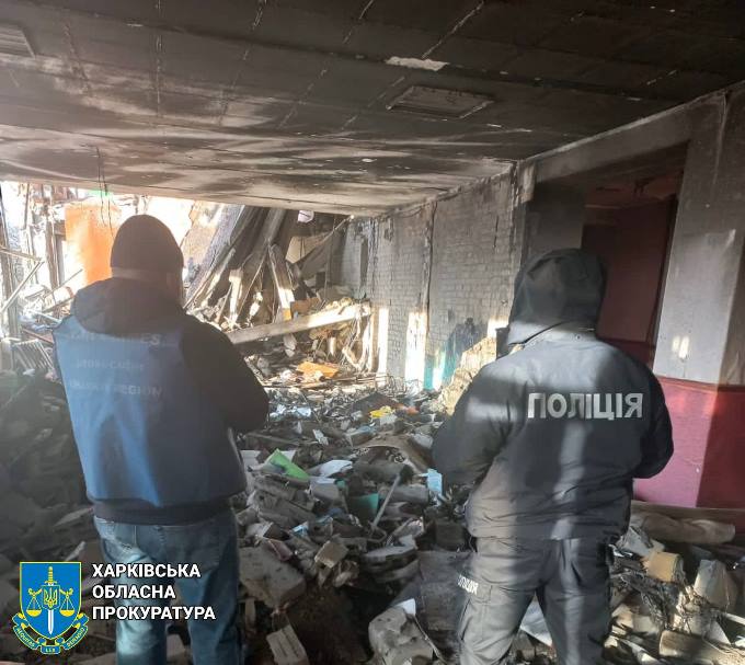 Окупанти здійснили атаку безпілотниками по селу на Богодухівщині  