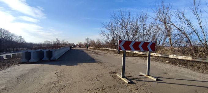 Розпочато ремонтні роботи на одному з мостів у Балаклійській громаді на Харківщині