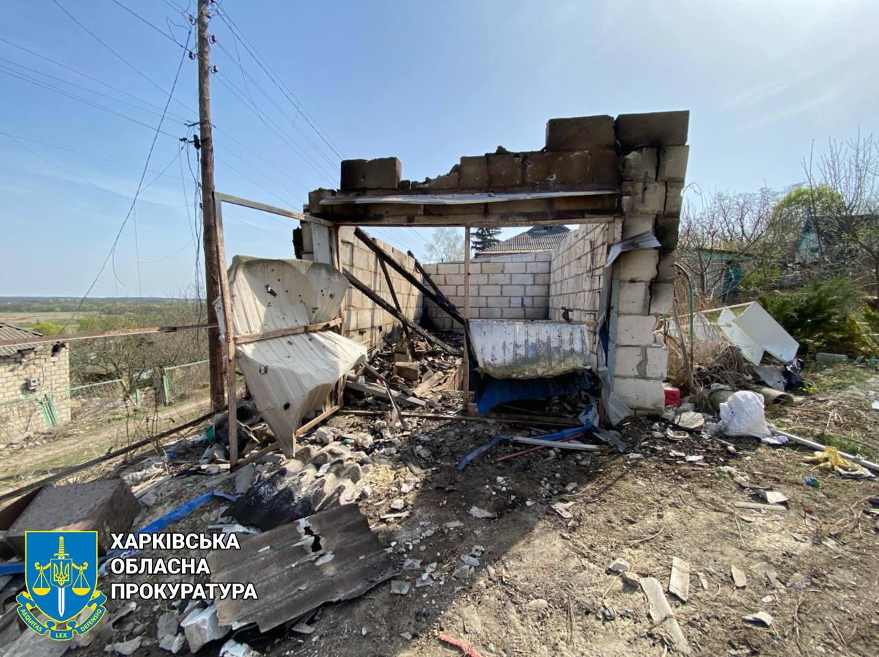 Знищили житловий будинок загарбники на Харківщині