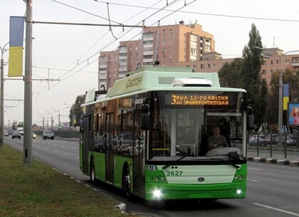 Тролейбуси у Харкові ходять без змін