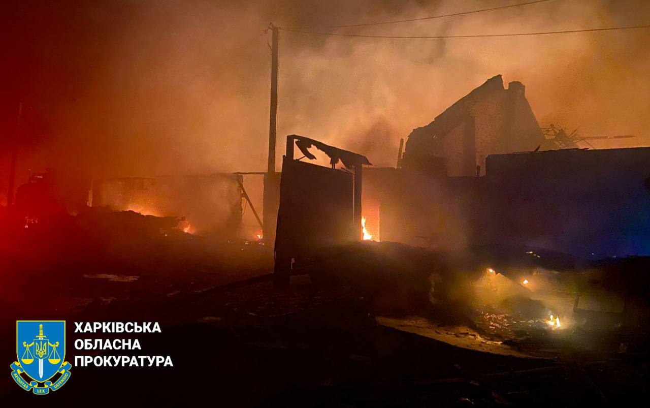 Новини Харкова: правоохоронці розслідують наслідки атаки БпЛА на Ізюм