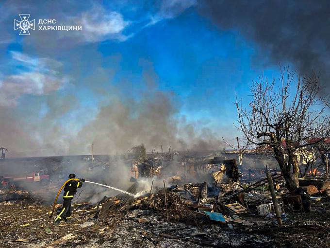 Новини Харкова: російські обстріли спричинили три пожежі на Куп’янщині