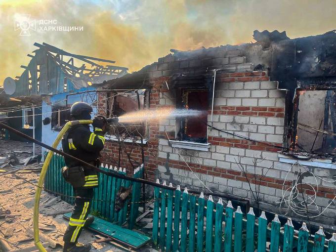 Новини Харкова: російські обстріли спричинили три пожежі на Куп’янщині