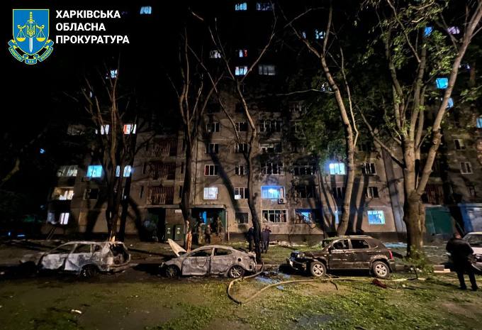 У Харкові після атаки дронами