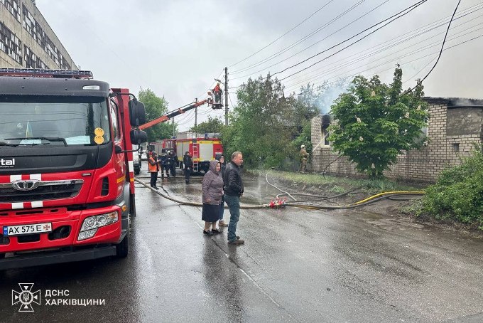 У Харкові згорів приватний будинок