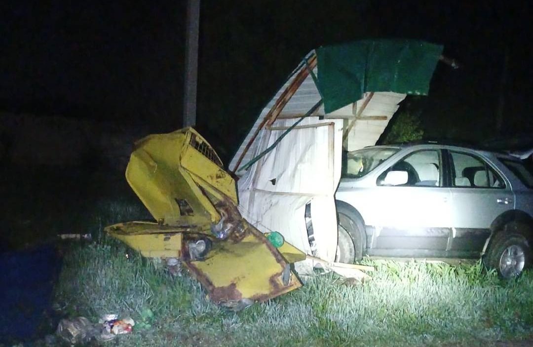 Врізався у баки для сміття п'яний водій на Kia Sorento: Новини Харкова