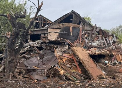 На Харківщині обстрілами пошкоджено приватні будинки та поранено двох чоловіків