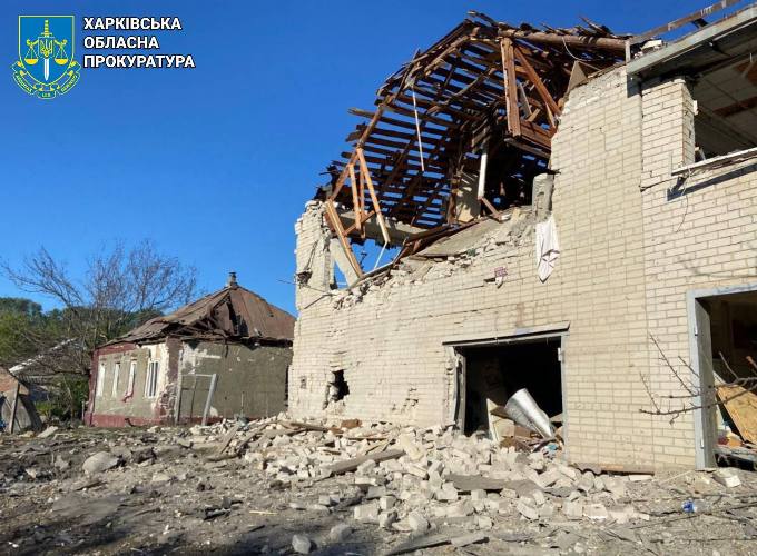 Обстріли Купʼянщини: поранено чотирьох мирних мешканців, зруйновані будинки