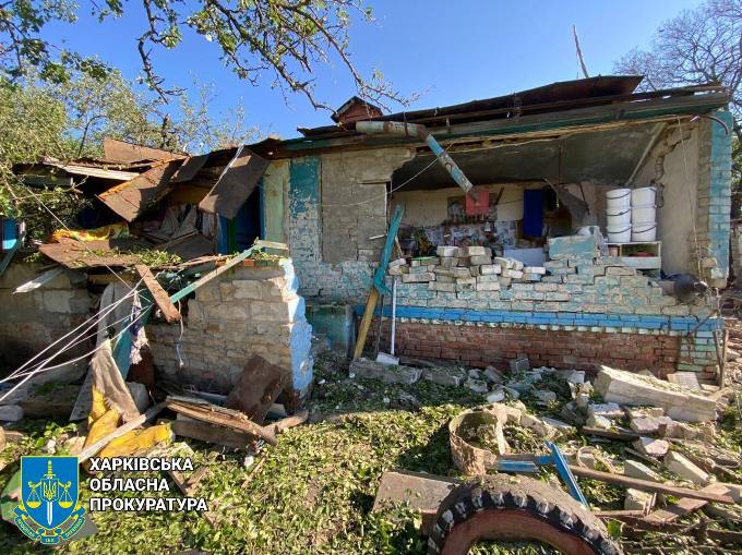 Обстріли Купʼянщини: поранено чотирьох мирних мешканців, зруйновані будинки