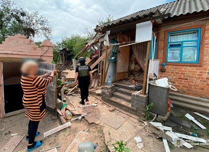 П’ять населених пунктів Харківщини потрапили під ворожі удари: троє постраждалих