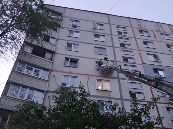 У Слобідському районі Харкова вибито 278 вікон внаслідок атаки дронів