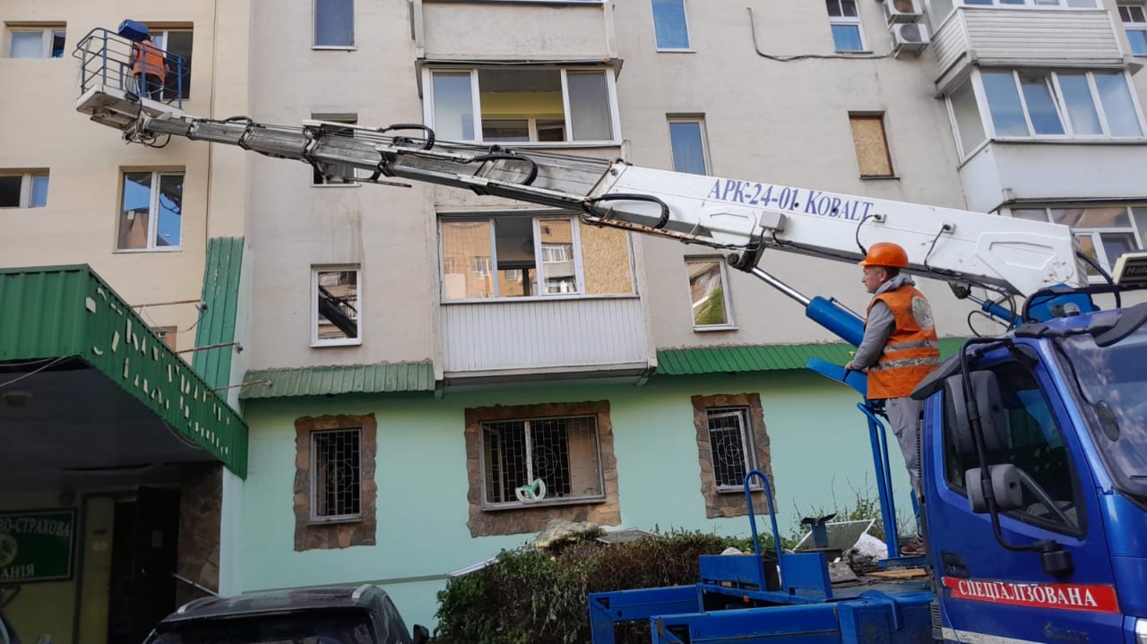 У Харкові відновили контури більшості пошкоджених будинків після атаки 7 червня
