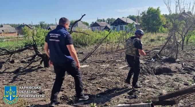 наслідок атаки дронів на Ізюм