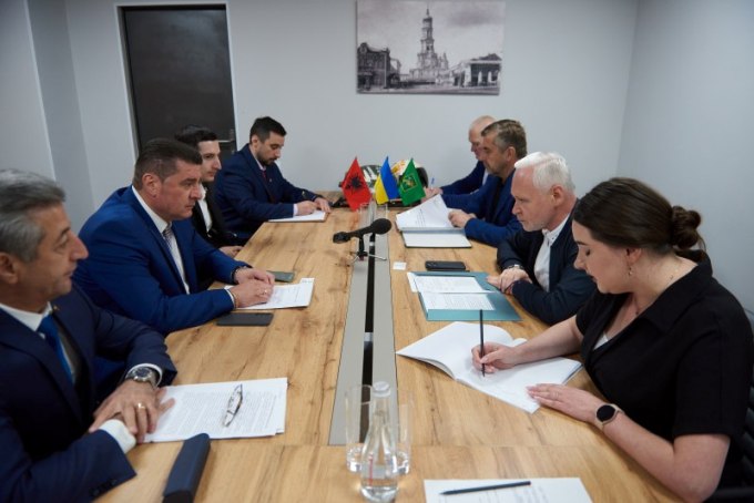 Ігор Терехов і посол Албанії обговорили відбудову Харкова