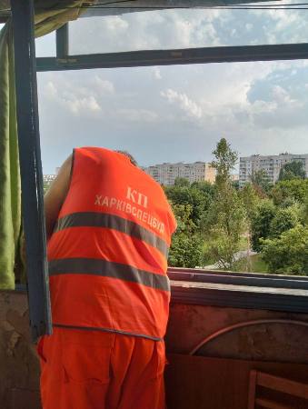У Харкові за тиждень відновили контури та покрівлі 39 пошкоджених будинків