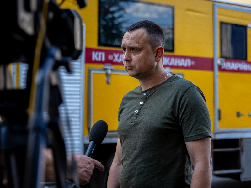 директор комплексу «Харківводопостачання» Антон Іщенко