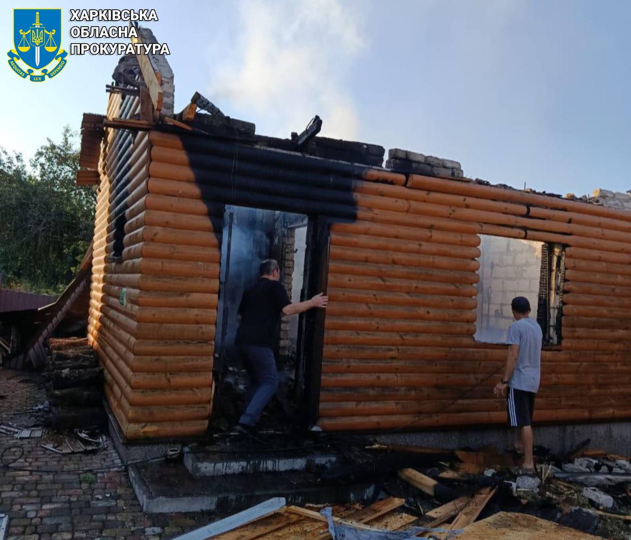 наслідки обстрілу на Харківщині