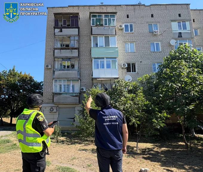 наслідки обстрілу Балаклії та Лимана