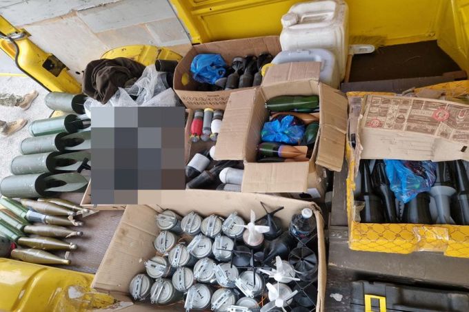 Кінологи 5-ої Слобожанської бригади «Скіф» вилучмлм зброю на блокпостах Харкова
