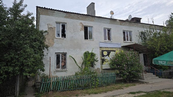 в Балаклії дрони пошкодили житлові та нежитлові будівлі