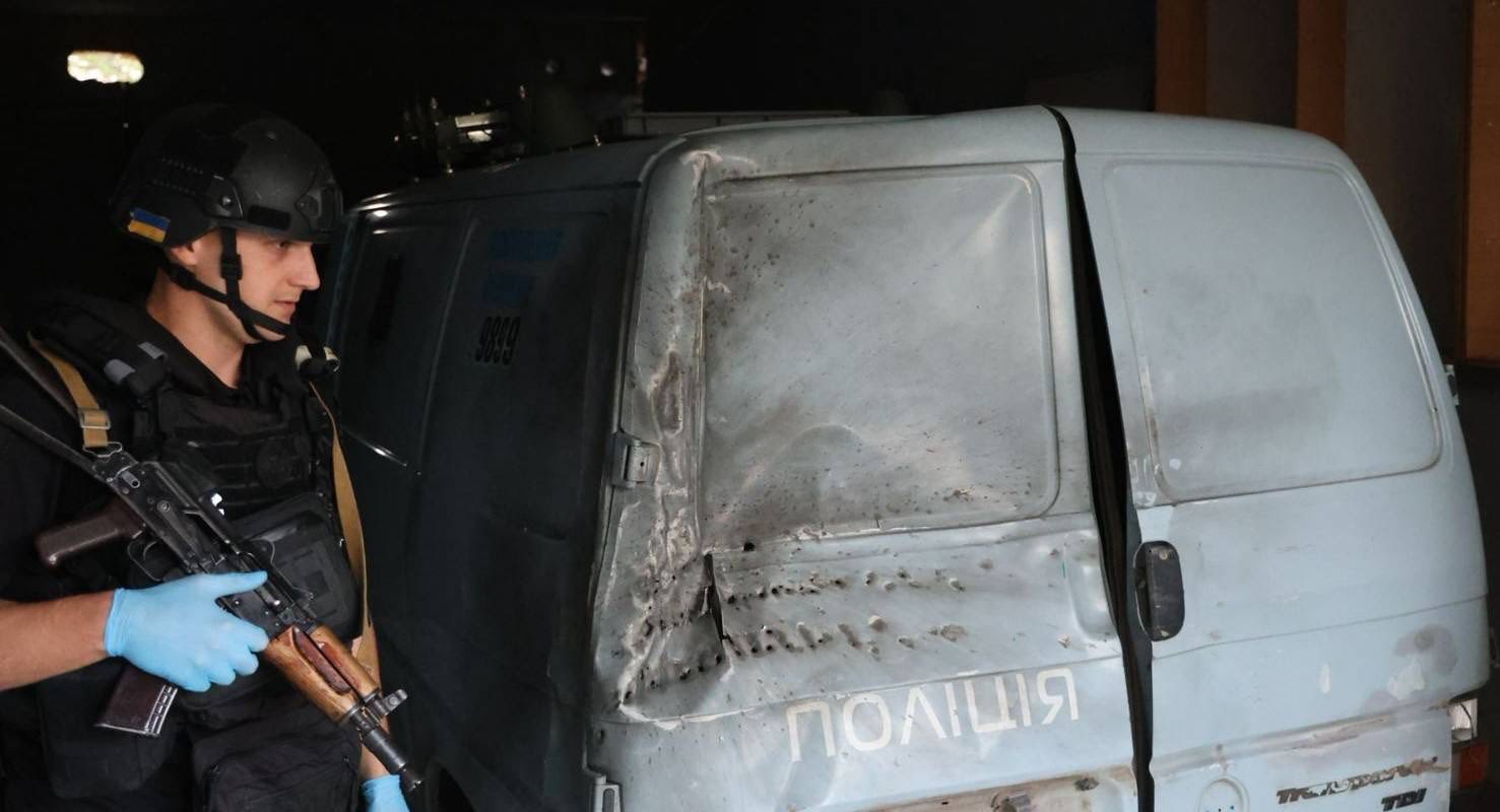 Російський FPV-дрон атакував поліцейських під Куп’янськом