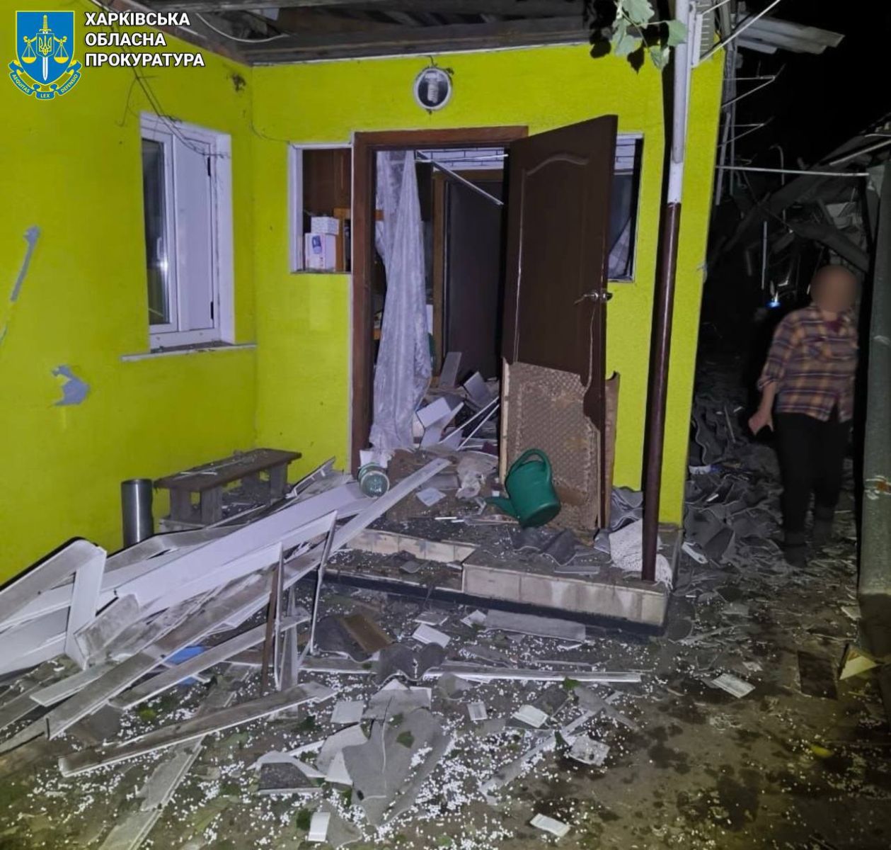 Постраждали двоє людей, зруйновані будинки внаслідок ворожих ударів: Новини Харкова