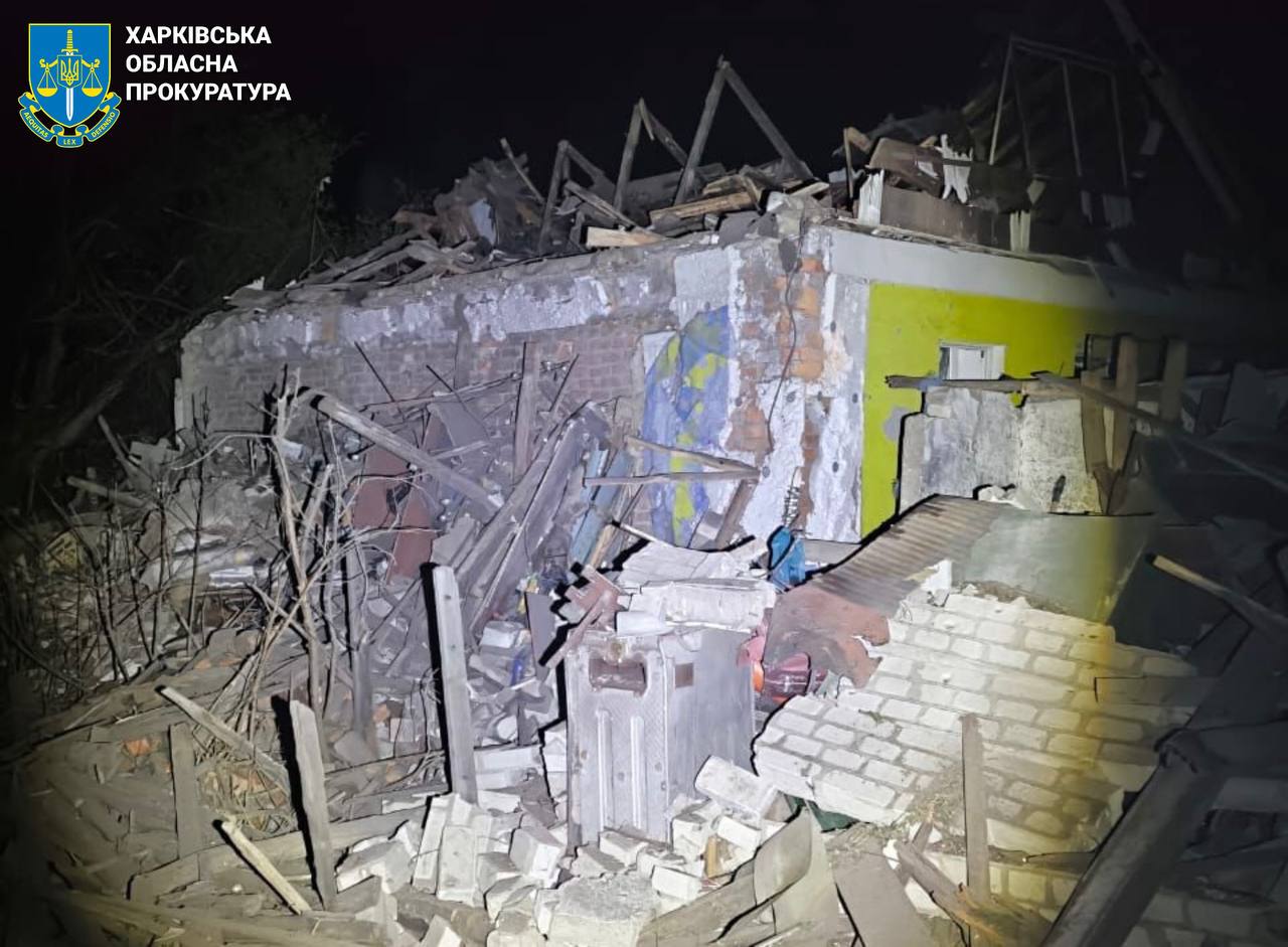 Постраждали двоє людей, зруйновані будинки внаслідок ворожих ударів: Новини Харкова