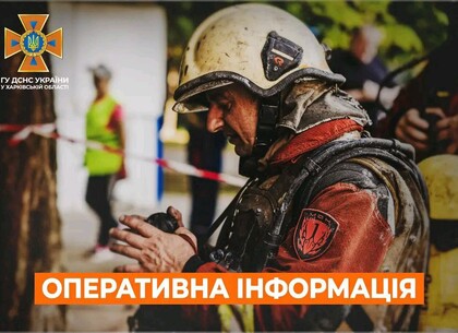 Харківські вогнеборці загасили чотири пожежі, спричинені ворожими обстрілами