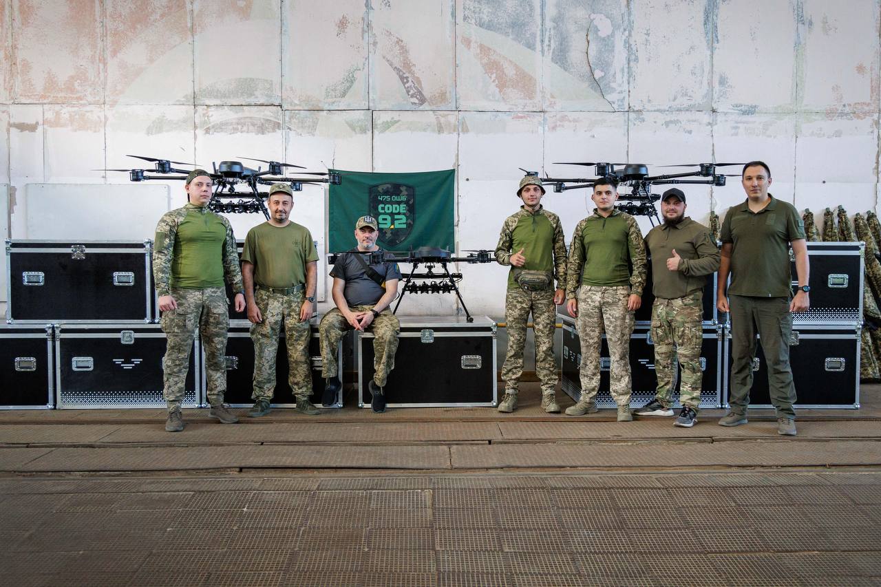 Отримав допомогу дронами штурмовий батальон CODE 9.2: Новини Харкова
