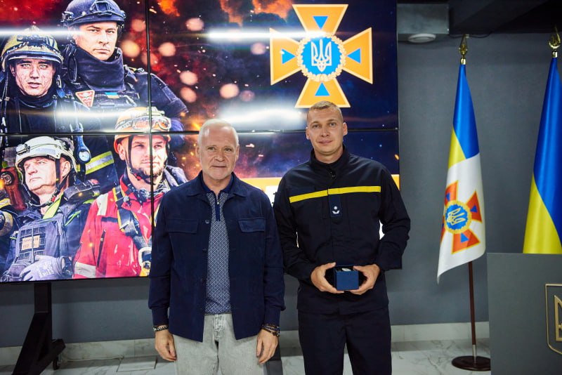 Відзначив кращих рятувальників міста Ігор Терехов: Новини Харкова
