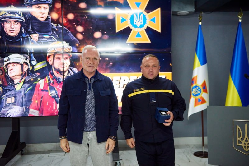 Відзначив кращих рятувальників міста Ігор Терехов: Новини Харкова