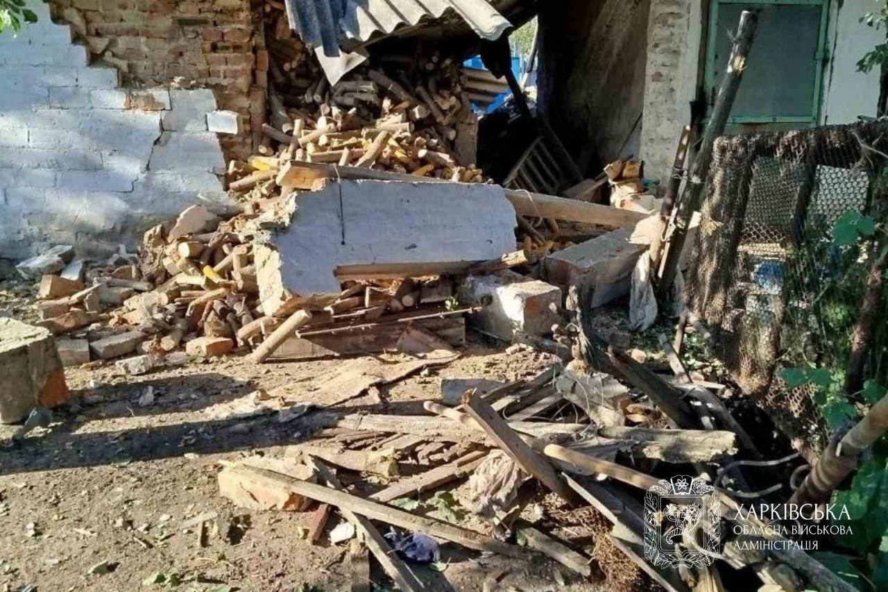 Нічні атаки на Харківщині: у Красноярському постраждала жінка