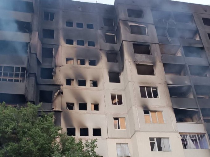 наслідки обстрілу харківщини