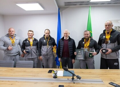 Ігор Терехов привітав харківських ветеранів – переможців міжнародних змагань (фото)