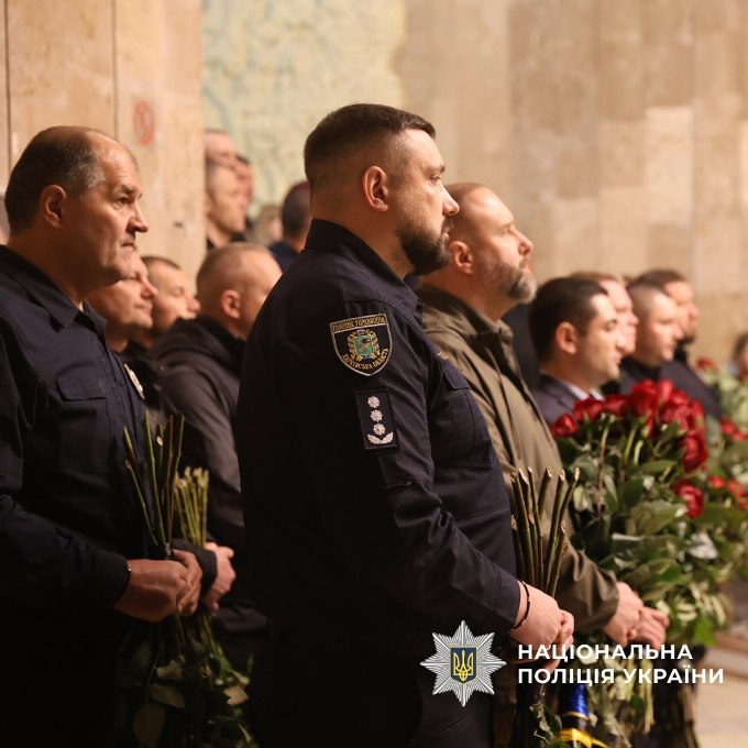 У Харкові поховали майора поліції Миколу Гетьманова